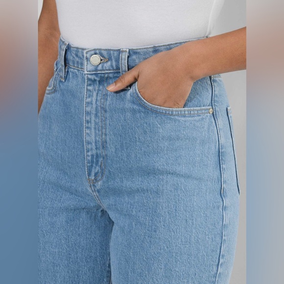 Denim Forum Rowan Curve-fit Super Hi-rise Straight Jean - Picture 6 of 14